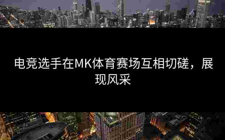 电竞选手在MK体育赛场互相切磋，展现风采